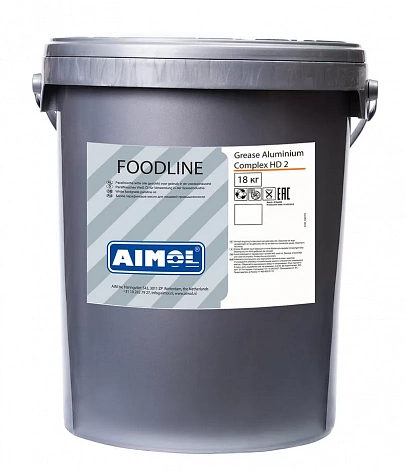 AIMOL FOODLINE GREASE ALUMINIUM COMPLEX HD 2 18 кг